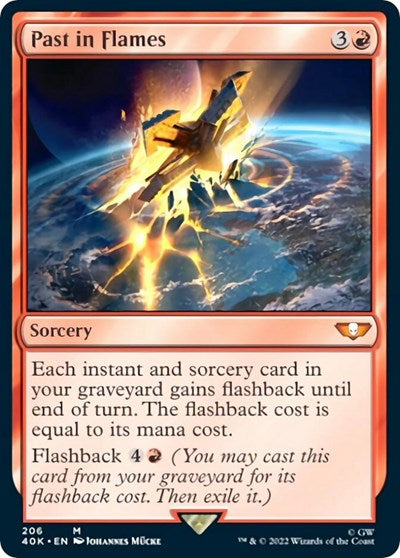 Past in Flames (Universes Beyond: Warhammer 40K) Near Mint