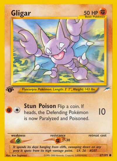 Gligar (Neo Destiny) Heavy Play Unlimited