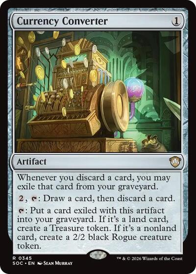 Currency Converter (Commander: Secrets of Strixhaven) Light Play