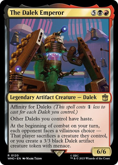 The Dalek Emperor (Universes Beyond: Doctor Who) Light Play