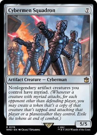 Cybermen Squadron (Universes Beyond: Doctor Who) Light Play