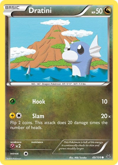 Dratini (XY - Roaring Skies) Medium Play