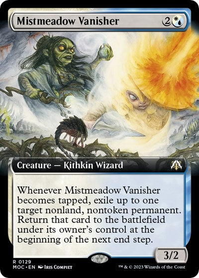 Mistmeadow Vanisher (Extended Art) (Commander: March of the Machine) Light Play