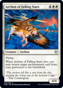 Archon of Falling Stars (Theros Beyond Death) Light Play