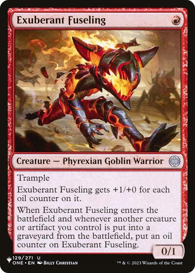Exuberant Fuseling (The List) Light Play
