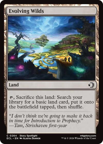 Evolving Wilds (Lorwyn Eclipsed) Light Play