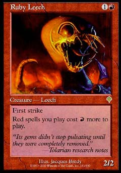 Ruby Leech (Invasion) Light Play