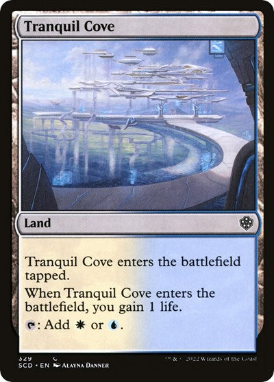 Tranquil Cove (Commander 2022 Starter Decks) Light Play