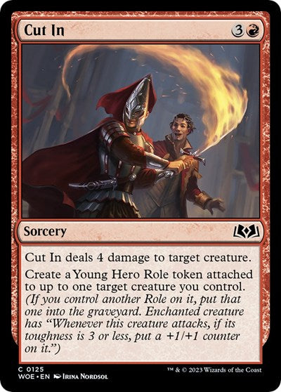 Cut In (Wilds of Eldraine) Light Play Foil