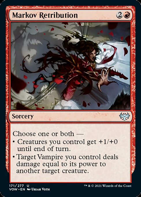 Markov Retribution (Innistrad: Crimson Vow) Light Play