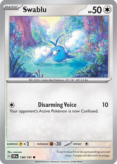 Swablu (SV08: Surging Sparks) Light Play