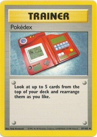 Pokedex (Base Set) Damaged / Poor