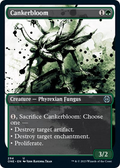 Cankerbloom (Showcase) (Phyrexia: All Will Be One) Light Play Foil