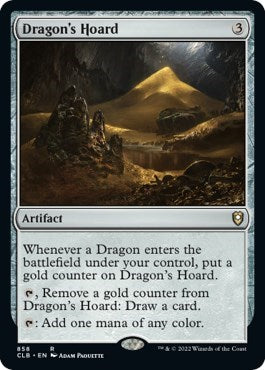 Dragon's Hoard (Commander Legends: Battle for Baldur's Gate) Light Play