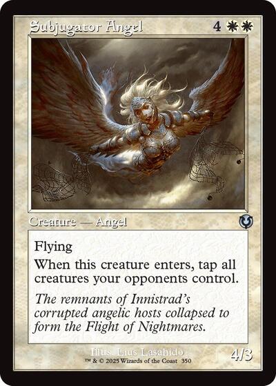 Subjugator Angel (Retro Frame) (Innistrad Remastered) Light Play