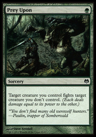 Prey Upon (Duel Decks: Heroes vs Monsters) Light Play