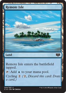 Remote Isle (Commander 2014 Edition) Heavy Play