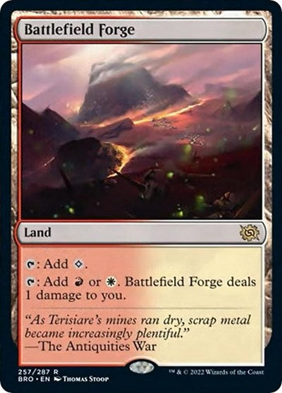 Battlefield Forge (The Brothers' War) Light Play