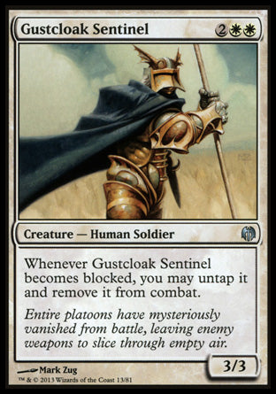 Gustcloak Sentinel (Duel Decks: Heroes vs Monsters) Light Play