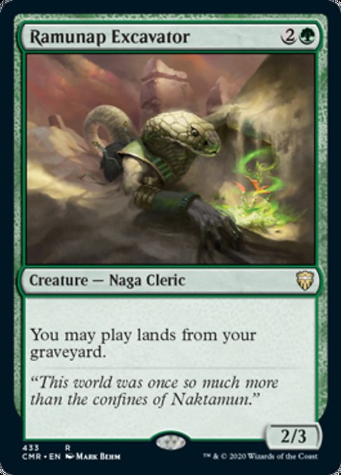 Ramunap Excavator (Commander 2020 Commander Legends) Light Play