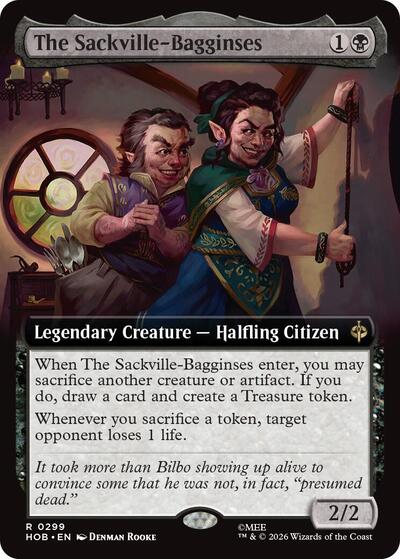 The Sackville-Bagginses (Extended Art) (The Hobbit) Near Mint