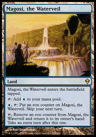 Magosi, the Waterveil (Zendikar) Light Play