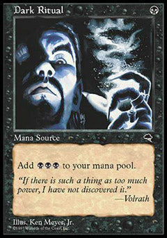 Dark Ritual (Tempest) Light Play