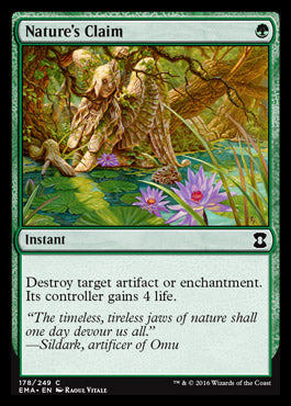 Nature's Claim (Eternal Masters) Medium Play