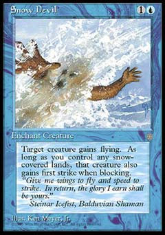 Snow Devil (Ice Age) Light Play