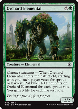 Orchard Elemental (Conspiracy: Take the Crown) Medium Play