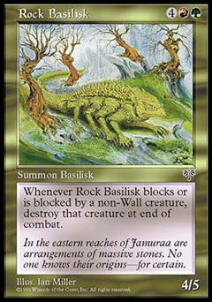 Rock Basilisk (Mirage) Light Play
