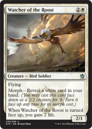 Watcher of the Roost (Khans of Tarkir) Light Play