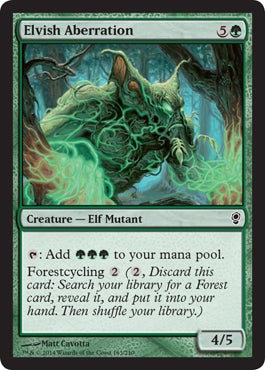 Elvish Aberration (Conspiracy) Light Play