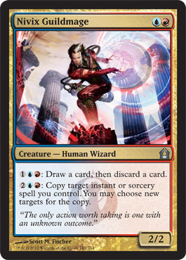 Nivix Guildmage (Return to Ravnica) Heavy Play