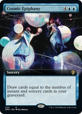 Cosmic Epiphany (Extended Art) (Dominaria United) Light Play