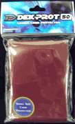 Dek Prot 50ct. Yugioh Sized Sleeves - Burgundy