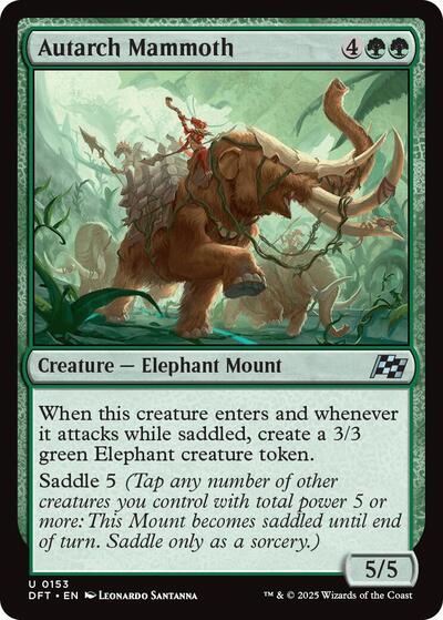 Autarch Mammoth (Aetherdrift) Light Play