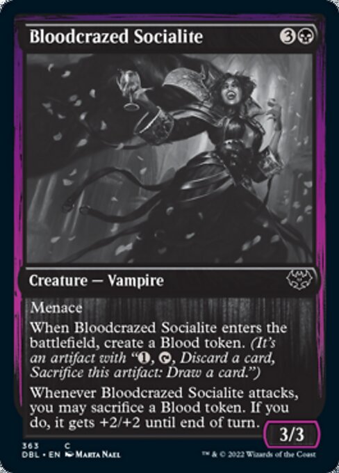 Bloodcrazed Socialite (Innistrad: Double Feature) Light Play