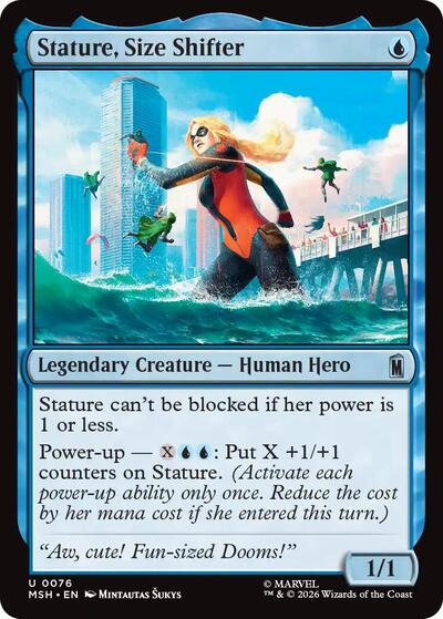 Stature, Size Shifter (Marvel Super Heroes) Light Play