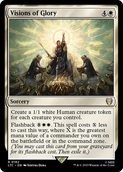 Visions of Glory (Commander: The Lord of the Rings: Tales of Middle-earth) Light Play