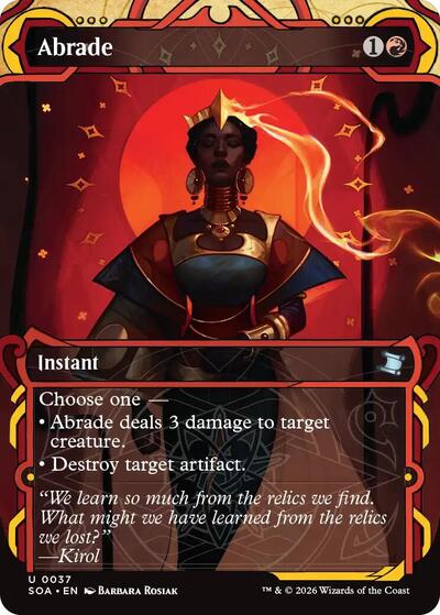Abrade (Secrets of Strixhaven: Mystical Archive) Light Play