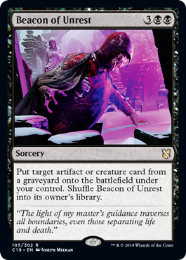 Beacon of Unrest (Commander 2019) Medium Play