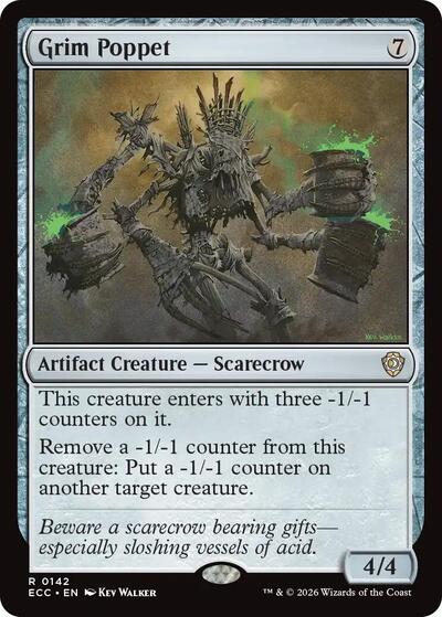Grim Poppet (Commander: Lorwyn Eclipsed) Light Play