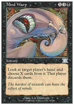 Mind Warp (Classic 6th Edition) Light Play