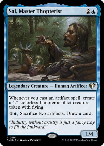 Sai, Master Thopterist (Commander Masters) Light Play