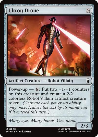 Ultron Drone (Marvel Super Heroes) Light Play