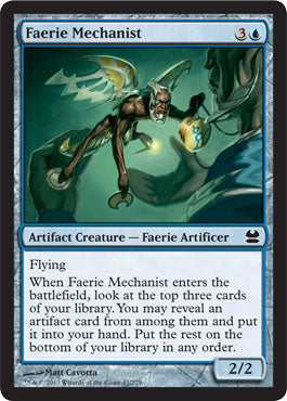 Faerie Mechanist (Modern Masters) Light Play
