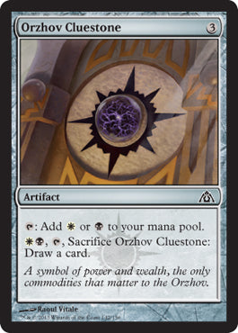 Orzhov Cluestone (Dragon's Maze) Light Play Foil