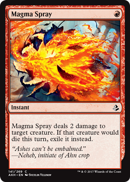 Magma Spray (Amonkhet) Light Play