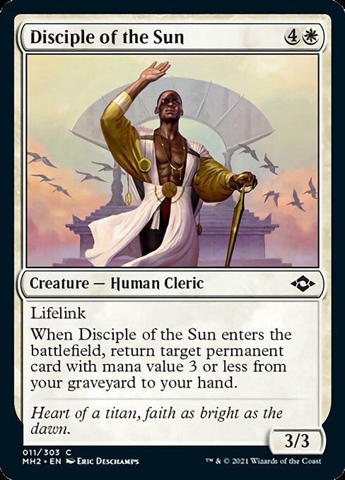 Disciple of the Sun (Modern Horizons 2) Light Play